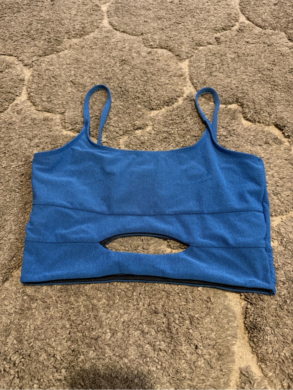 Five Dancewear Cutout Crop Top